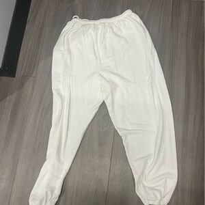 Aerie Thin White sweats